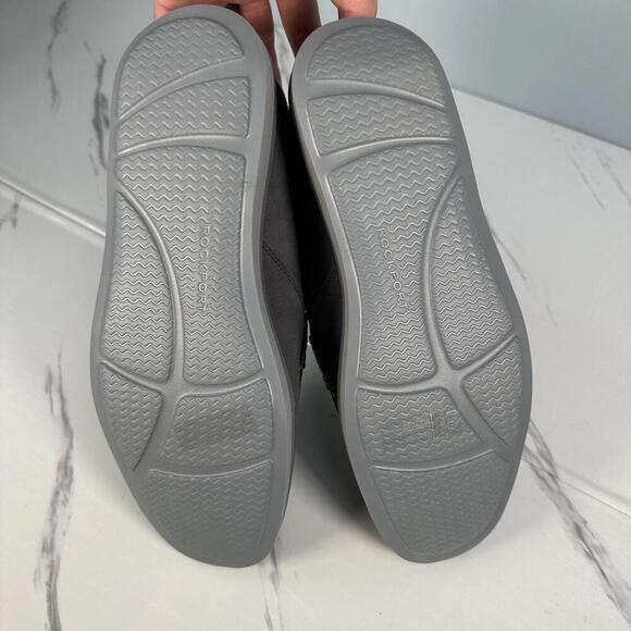 NIB Rockport Tucker Venetian Gray Slip Ons 10 - Picture 6 of 10